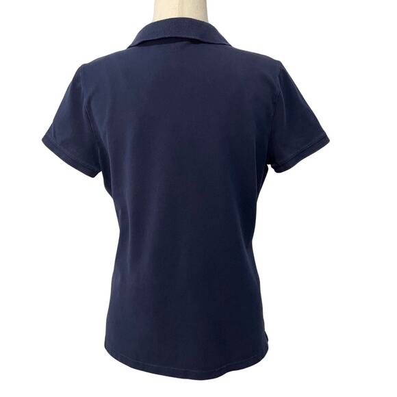 Talbots Ocean Classic Polo Shirt Navy Women's Petite Size LP - Picture 9 of 12